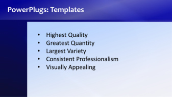 PowerPoint Template - abstract, technology, corporate - Print Slide